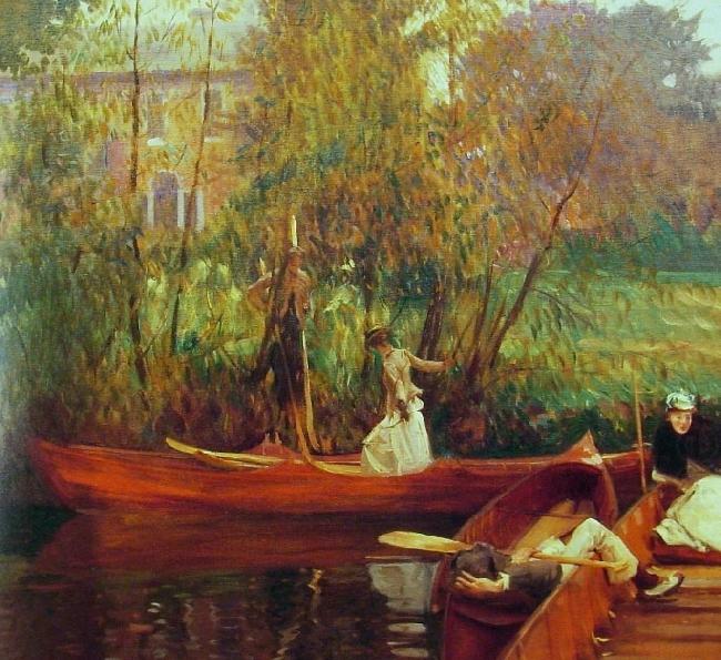 John Singer Sargent A Boating Party china oil painting image